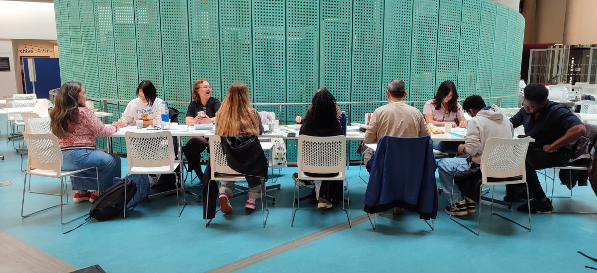 Art Class at GCU Library of Sanctuary