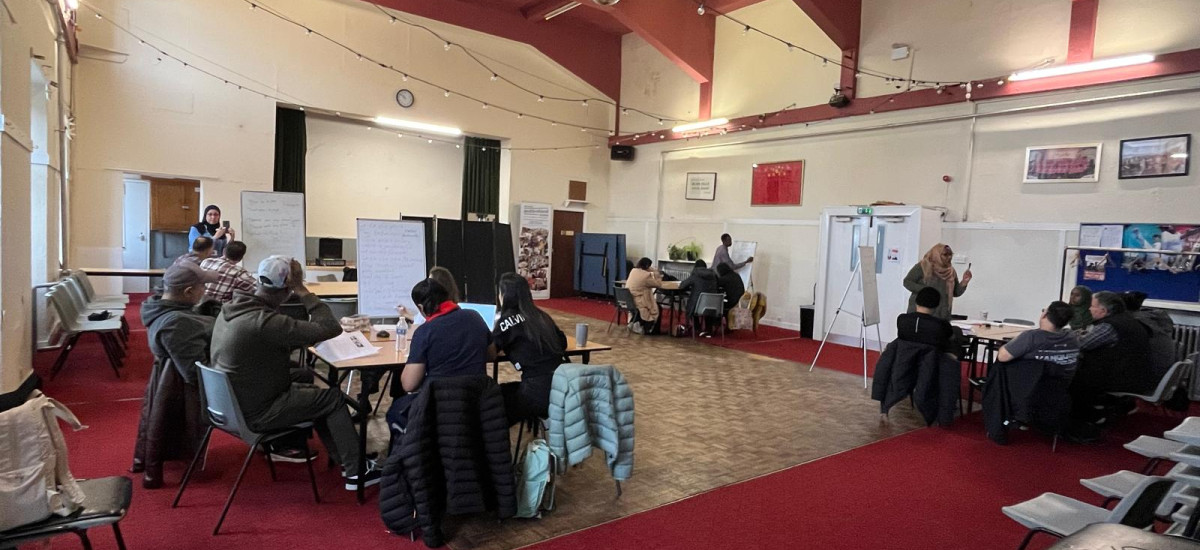 ESOL Class in October 25
